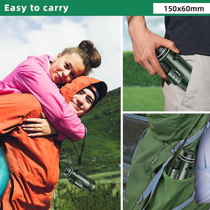 40X60 HD Monocular for Adults, Grade Compact Monocular Telescope - Image 6