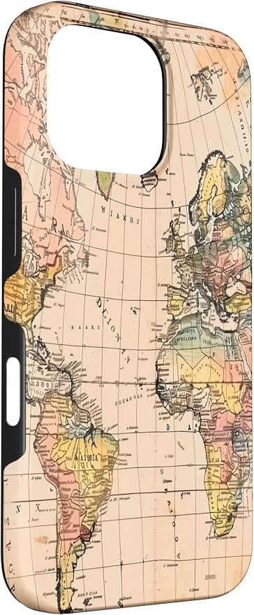 World Map, Old Map of the World Case - Image 3