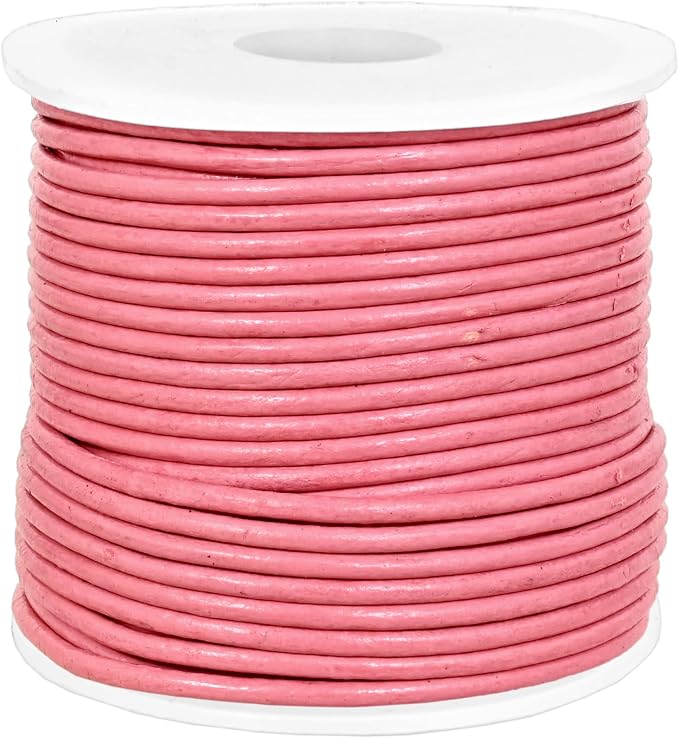 GENIQUE Real/Genuine Round Leather String Cord - Image 2