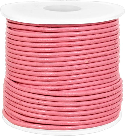 GENIQUE Real/Genuine Round Leather String Cord - Image 2