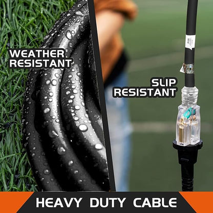 Indoor Outdoor Extension Cord Weatherproof - Image 4