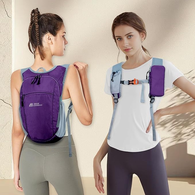 Hiking Backpack 10L/15L Small Daypack Lightweight Packable Travel Foldable - Image 2