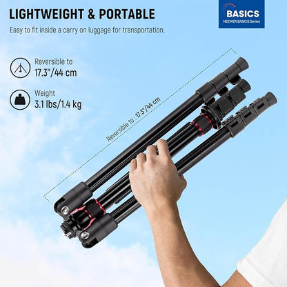 NEEWER Basics TP15 Camera Tripod Monopod, Ball Head Not Included - Image 2