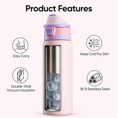 Fijinhom 32 oz Insulated Water Bottle - Image 6