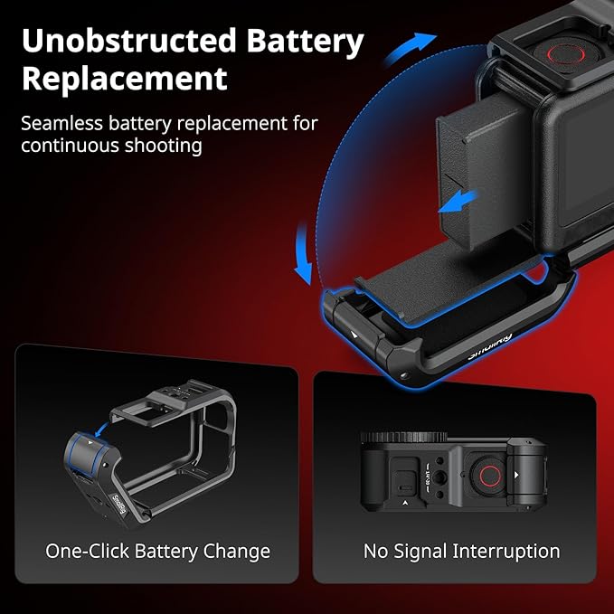 SMALLRIG Action 6 Cage for DJI Osmo Action 6 - Image 5
