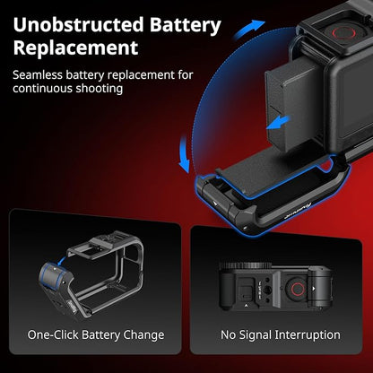 SMALLRIG Action 6 Cage for DJI Osmo Action 6 - Image 5