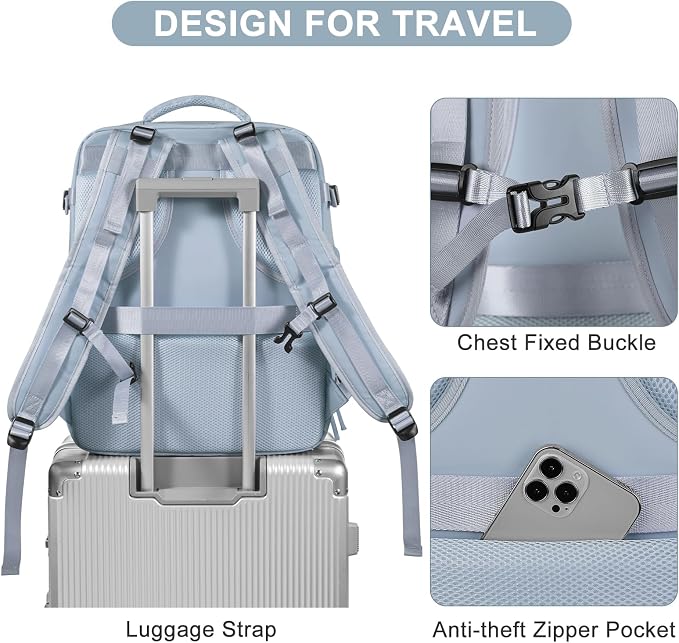 Large Travel Backpack Carry on Flight Approved Mochila De Viaje Carry on - Image 7
