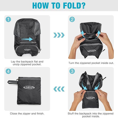 G4Free Lightweight Packable Hiking Backpack - Image 3