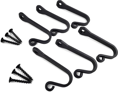 Heavy Duty Cast Iron Wall Hooks – Multi-Purpose hangers - Image 5