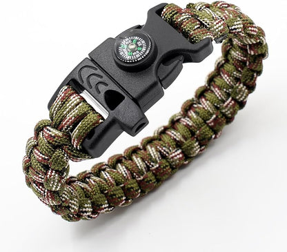 8 Pack Emergency Survival Bracelet - Image 5