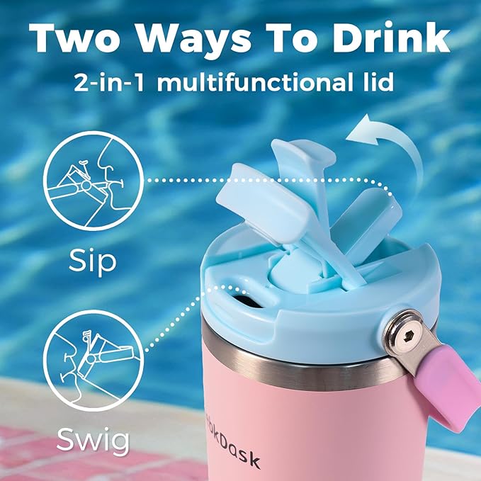 40 oz Insulated Stainless Steel Bottle - Image 4