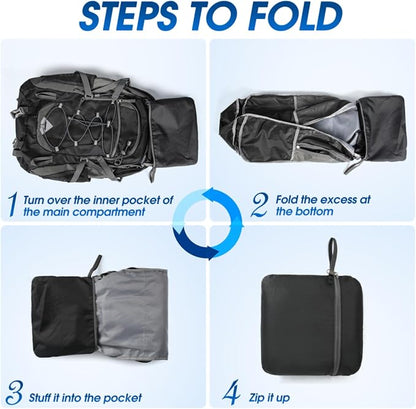 IGOLUMON Hiking Backpack 40L Packable Lightweight Camping Backpack Men Women - Image 8