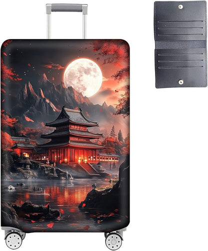 Luggage Cover Protector for 30-32 Inch Suitcases, TSA Approved Elastic Travel by Unknown