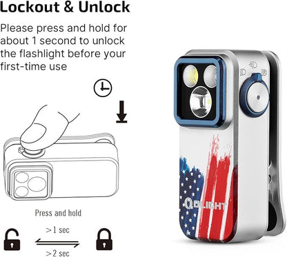 OLIGHT Oclip Pro EDC Flashlight Clip-on Light, Rechargeable 500 Lumens - Image 6