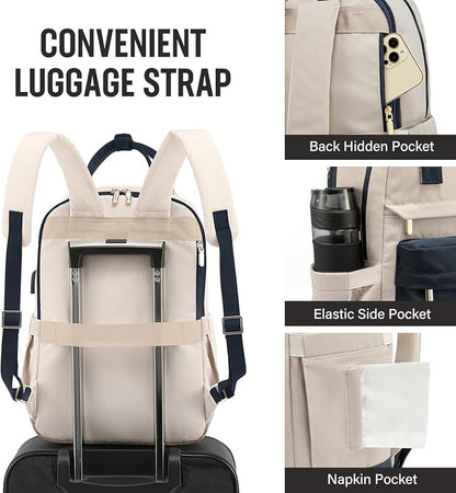 LOVEVOOK Laptop Backpack for Women Men, 17.3 Inch Laptop Bag - Image 3