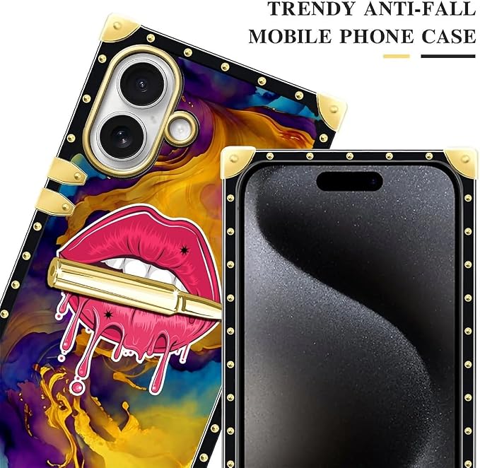 for iPhone 17 Case Luxury Golden Decoration - Image 4