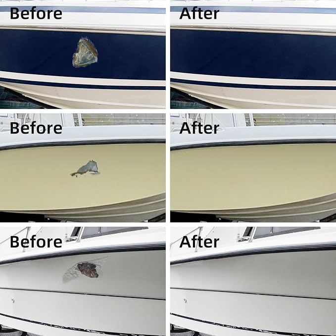 FENFANDAS Fiberglass Boat Repair Kit, Gel Coat Repair Kit - Image 4