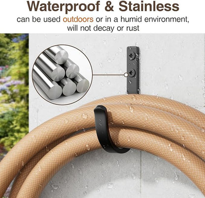 Wall Hooks for Hanging Towel/Coat - 22LB Screw in Metal Hanger Wall Mount - Image 5