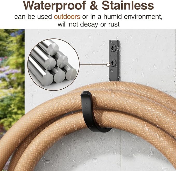 10-Pack Wall Hooks for Hanging Towel/Coat - 22LB Screw in Metal Hanger Wall - Image 5