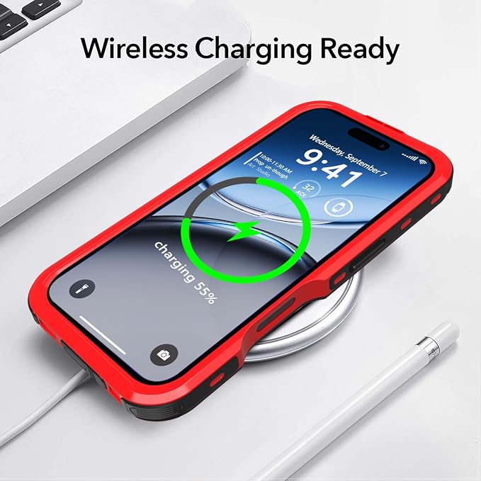 for iPhone 16 Case Waterproof, Full-Body Hard Case Built-in - Image 7