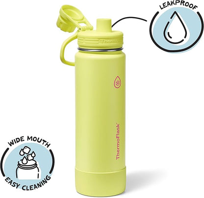 ThermoFlask 24 oz Double Wall Vacuum Insulated Stainless Steel Water Bottle - Image 3