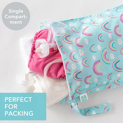 Bumkins Waterproof Wet Bag for Baby, Swim Suit, Cloth Diapers, Pump Parts - Image 2