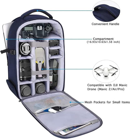 MOSISO Camera Backpack, DSLR/SLR/Mirrorless Photography Camera Bag 15-16 inch - Image 2