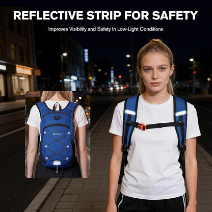 Ultra-Light Soft Daypack 15L/20L, Cushioned Breathable Back Panel Backpack - Image 4