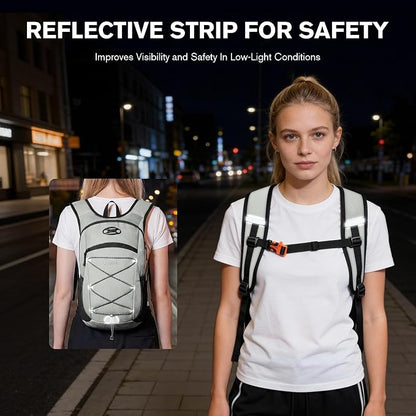 Ultra-Light Soft Daypack 15L/20L, Cushioned Breathable Back Panel Backpack - Image 4