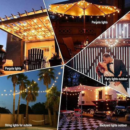 Outdoor String Lights Waterproof Patio Lights 200FT - Image 7