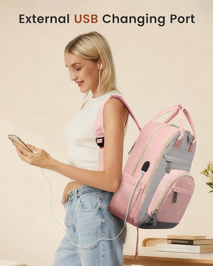 LOVEVOOK Backpack for Women, Laptop Backpack Women, Fits 15.6 Inch Laptop Bag - Image 2