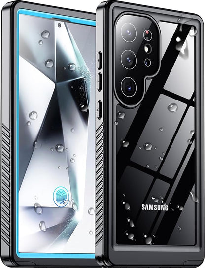 2025 New for Samsung Galaxy S24 Ultra Case Waterproof, Full Body Phone Case for by Red2Fire