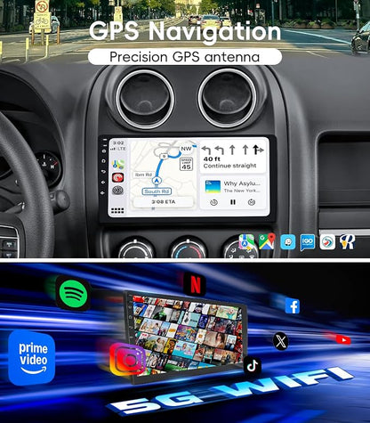 4G+64GB Android 13 Car Radio Stereo - Image 4