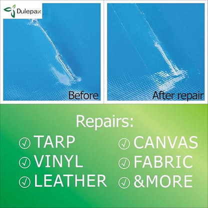 Dulepax-Tent Repair Tape, Awning Repair Tape, Boat Covers Repair, RV Covers - Image 7