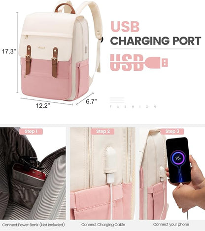 LOVEVOOK Travel Laptop Backpack Purse - Image 5