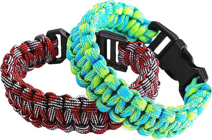 Sportmusies Paracord Wristband for Outdoor Sport Tactical Survival Parachute by Sportmusies