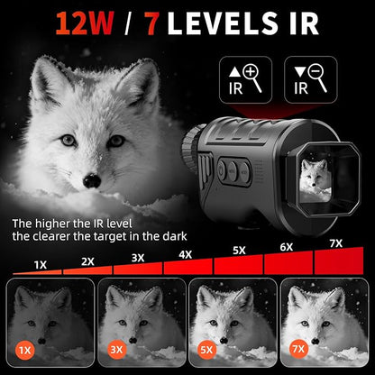 Night Vision Monocular, 2026 Upgraded Portable Handheld Scope - Image 3