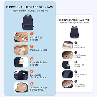 GOLF SUPAGS Women Laptop Backpack Casual Daypack - Image 2