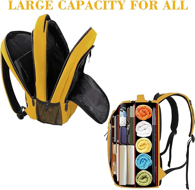 MATEIN Travel Laptop Backpack, Sturdy Anti Theft College School Backpack - Image 3