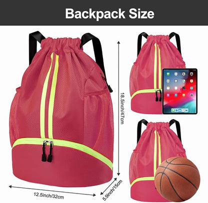 Hoedia Sports Drawstring Backpack - Image 6