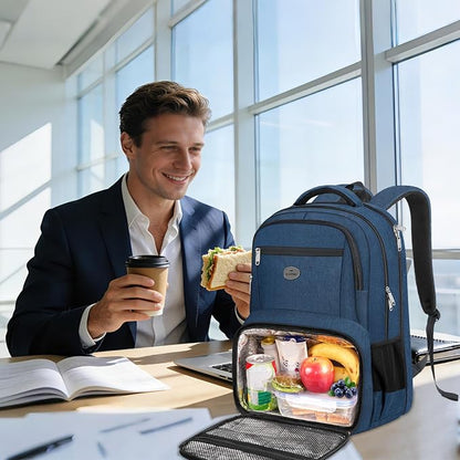 MATEIN Backpack Lunch Box, Water Resistant Mens Lunch Backpack - Image 8
