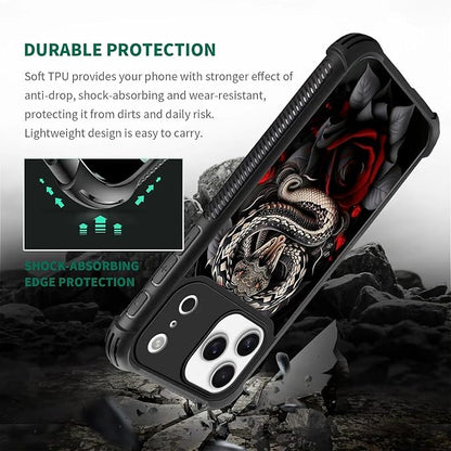for iPhone 17 Pro Max Case, for MagSafe Graphic Design for Girl Boy Soft - Image 6