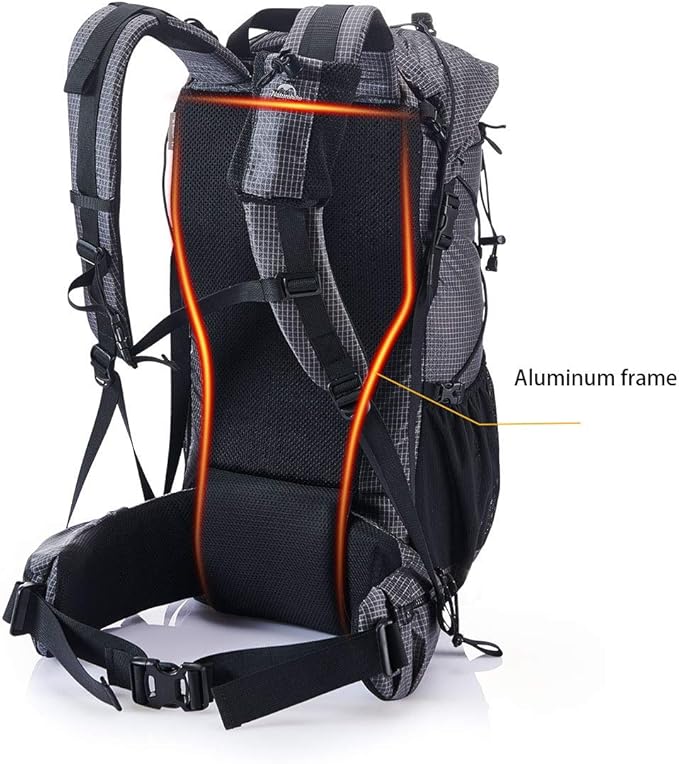 Naturehike 65L Internal Frame Hiking Backpack - Image 2
