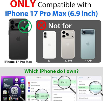 SPORTLINK for iPhone 17 Pro Max Case, IP68 Waterproof Military Protective Full - Image 2