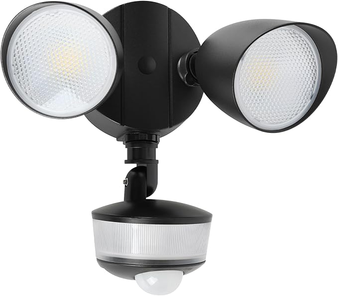 LUTEC 34W 3700 Lumen LED Security Lights Motion Sensor Light Outdoor by LUTEC