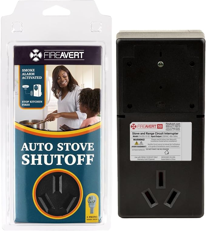 FireAvert - Electric Auto Stove Shut-Off Safety Device, Oven Monitoring Solution by FireAvert