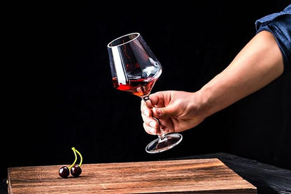 16-ounce Plastic Stem Wine Glasses, All Purpose Arcylic Glasses - Image 3