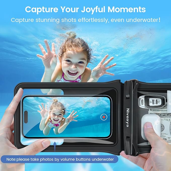 Niveaya Double Space Waterproof Phone Pouch - Image 7