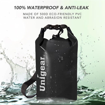 Unigear Dry Bag Waterproof, 2L/5L/10L/20L/30L/40L Floating and Lightweight Bags - Image 2