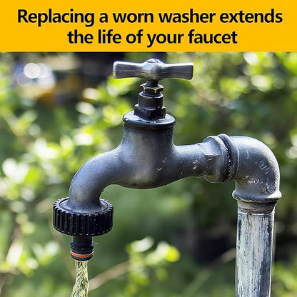 114-Piece 12 Sizes Faucet Washer Assortment Kit - Image 6